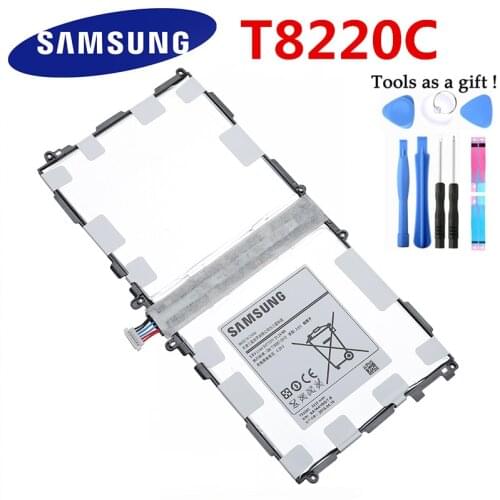 Original Tablet Battery Samsung Note 10.1 Tab Pro P600 P601 SM-T520 SM-T525 SM-P605K SM-P607 P605 P607T T8220E 8220mAh +Tools