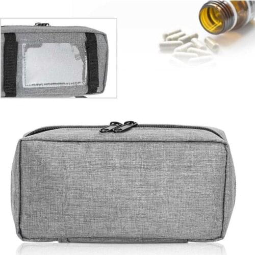 1pc Portable Diabetic Insulin Cooler Bag Protector Pill Refrigerated Ice Box Medical Ice Pack Insulation Organizer Travel Case