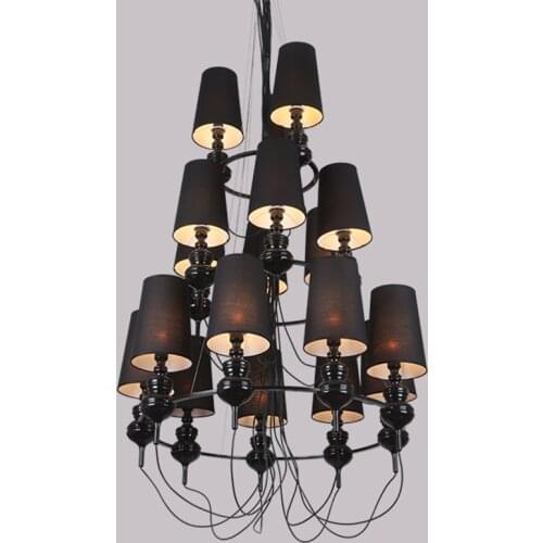 Modern Pendant lamps Iron Art Covers White Black Gold Pendant Lights Study Living Bedroom home Pendant lighting PA0316