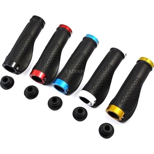 100Pair Coolchange Cycling Grips MTB Mountain Bike Handlebar Lock-on Rubber Grip Cover Bicycle Handlebar 5 Color