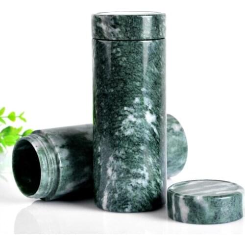 High-end purified water LuShan jade-stone cups and cups will sell gift crafts to promote microcirculation