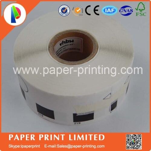 100 Refill Rolls Compatible DK-11219 Label Diameter 12mm Round 1000Pcs Compatible for Brother Printer QL-570/700/710/720 DK-1219