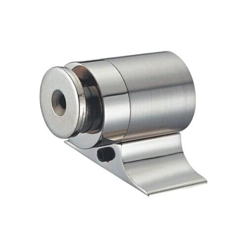 5 PC of Door Hardware Brass Magnetic Door Stopper Satin Brushed Finish