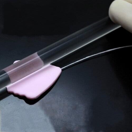 7" Acrylic Roller Rolling Pin Sculpey Polymer Clay Art Craft Accessory