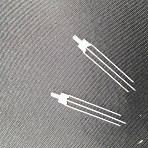 Free shipping 100pcs bicolor through hole 2mm led diode red@white color common anode