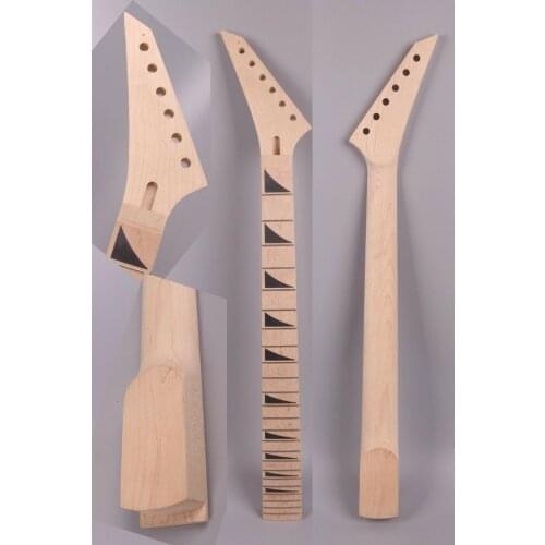 Electric guitar neck Maple 24 fret 25.5 inch Reverse headstock Yinfente