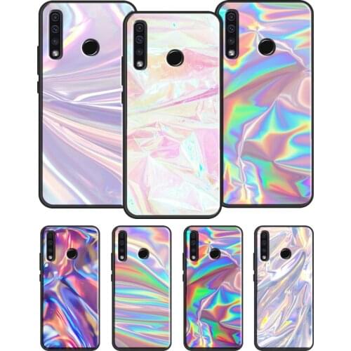 Holographic Iridescent Case For Huawei Y7 Y6 Y9 2019 Nova 5T Honor 10 9 20 Lite 10i 7X 8X 9X Pro 7A Pro 7C 8A 8C