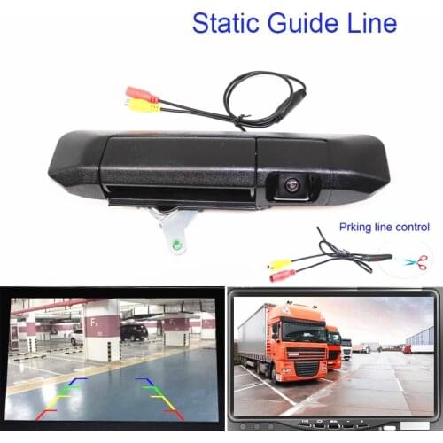 HD CCD Car Trunk Handle Reverse Camera For Toyota Tacoma Waterproof Night Vision Backup Camera