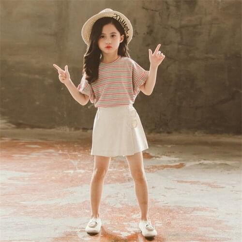 Baby Girls Clothing Sets 2020 Summer fashion Tops and Shorts Kids Clothes Suits 3 4 5 6 7 8 Years Children Sportswear