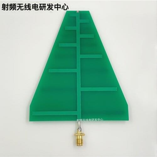 MEW 1PC UWB Ultra-Wideband Logarithmic Cycle Antenna 1.35GHz--9.5GHz