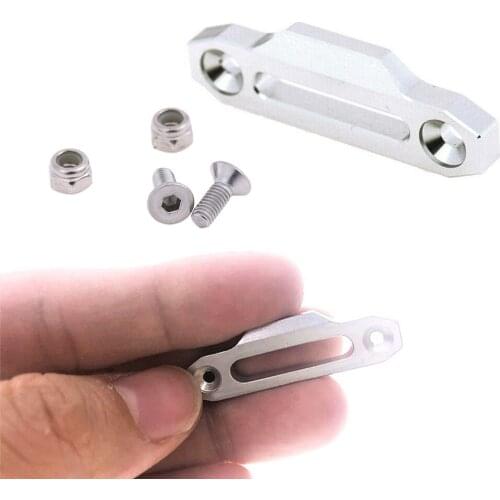 RCTOYFUN RC Car Aluminum Alloy Metal Winch Control Mount Plate Assembly Accessories For TRX4 SCX10 D90 D110 1/10 RC Crawler Car