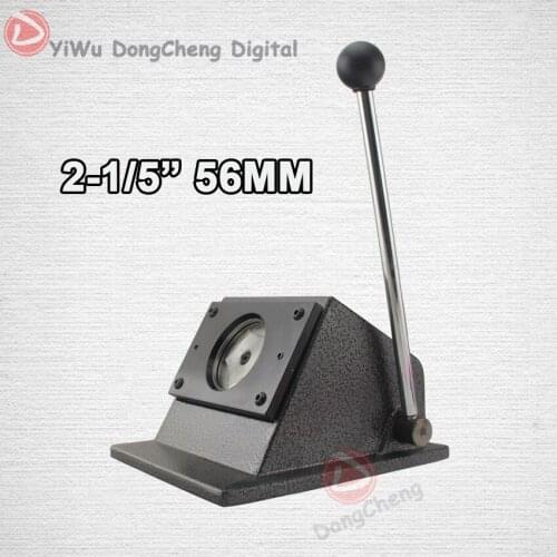 New Heavy Duty manual Round 56 mm 2 - 1/5 " paper cutter Stand Die Cutter Cutting size 56mm