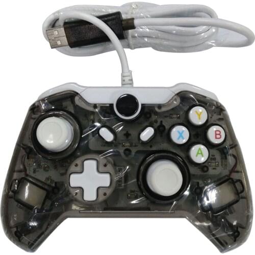 New USB Controller For Manette Xbox One Controller Controle with lED lights For XBOX ONE Windows PC Mando for controle xbox one