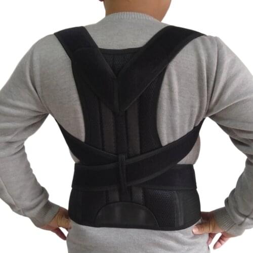 Everyday Medical Posture Corrector Brace for Men and Women Best Fitting Orthopedic Back Brace 2-in-1 Lumbar Support