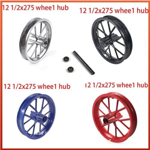 Front or Rear rim 12 1/2x2.75 wheel hub use 12 1/2x2.75 tire for Dirt Bike MX350 MX400 43CC 47CC 49CC Mini Moto E-Scooter