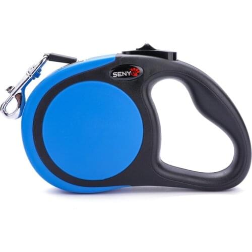 Plastic Shell Dog Leash Pet High quality Retractable Automatic Telescopic Traction Rope Safety Dog Leash