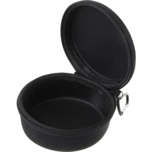 Portable Zipper Round Pouch Earphone Hard Protective Case Storage Bag for KOSS PORTA PRO PP Earphone Case Bag