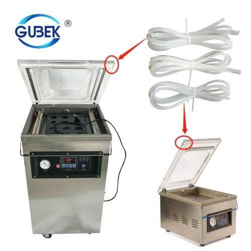 DZ Series Silicone Strip for Vacuum Packaging Machine Rubber Sealing Parts for Upper Cover Seal Accessaries