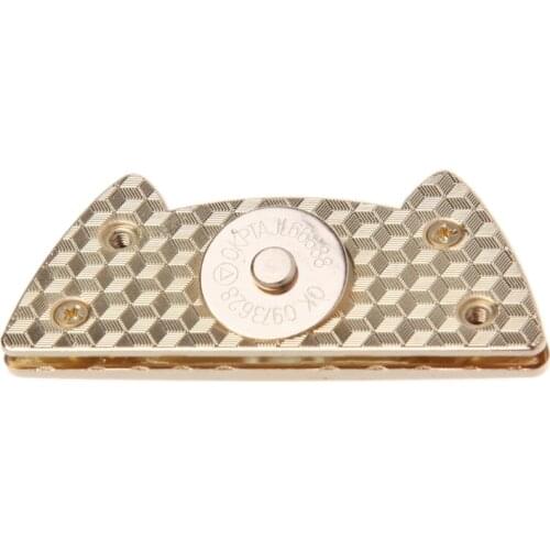 Cute Cat Magnetic Clasp Fastener Snap Button Press Studs Purse Bag Closure DIY 203F