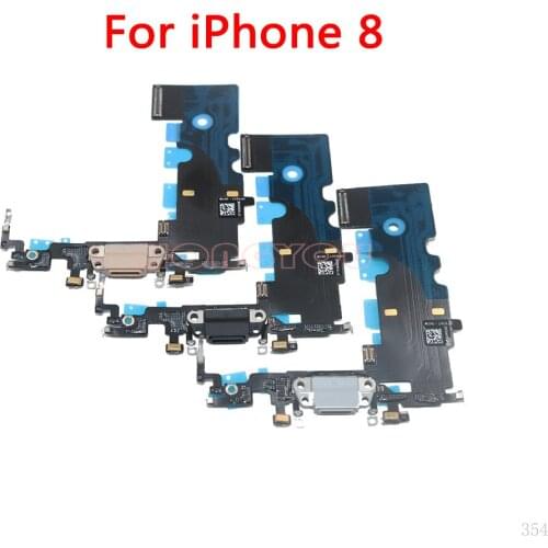 10PCS/Lot For iPhone 8 Plus 8Plus 4.7 inch 5.5 USB Charging Dock Connector Charge Jack Socket Plug Port Flex Cable