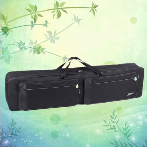 137.5cm New Top grade wholesale 88 keyboard bag electric piano organ backpack synthesizer soft gig waterproof case package strap