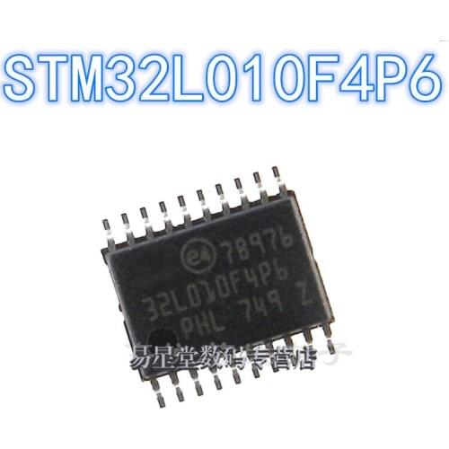 2PCS-20PCS 100% new original authentic STM32L010F4P6 TSSOP-20 32L010F4P6 TSSOP20 32-bit microcontroller chip