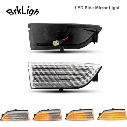 2Pcs Dynamic LED Side Mirror Lights Car Accessories For Ford Range T6 Raptor Everest U375 Turn Signal Sequential Indicator Lamps