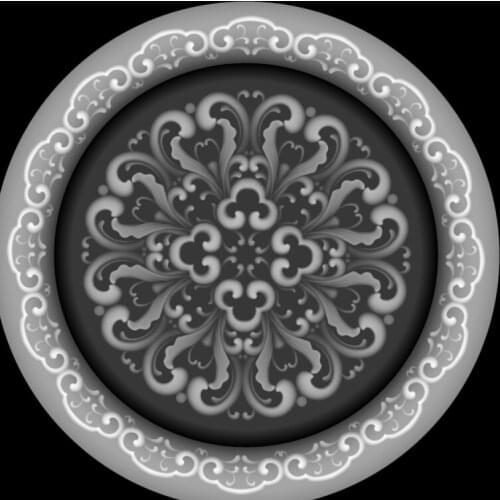 3D Model relief BMP format, router 3 axis engraving file furniture door pattern design (7) 5.17MB