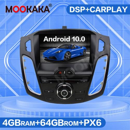 Android 10.0 64G Car DVD Player Radio For Ford Focus 2012-2015 Multimedia Player Auto Stereo GPS Navigation Head Unit 4G SIM LTE