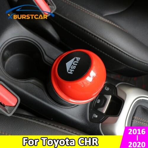 Xburstcar Car Trash Can Garbage Dust Box For Toyota C-HR CHR 2016 2017 2018 2019 2020 Accessories