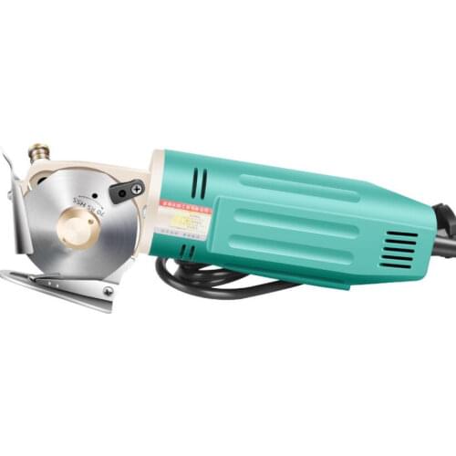 110V/220v 56W 50mm Blade Electric Cloth Cutter Fabric Round Knife Cutting Machine Power