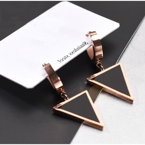 GMGYQ Fashion accessories Titanium Steel Earrings Processing Factories Sell Womens Jewelry Directly Wholesale