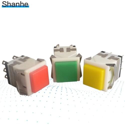 KD2 Momentary & self-locking Car Horn Switch push button switch 6pin