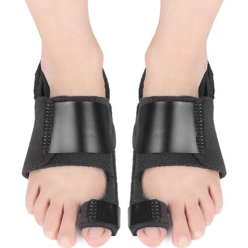 Thumb Valgus Corrector Male And Female Toe Valgus Toe Separator Toe Correction Fixed Black Correction Set