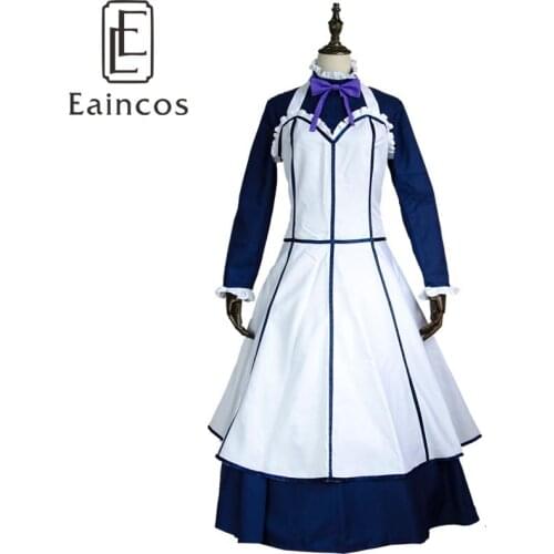 Anime Black Butler II 2 Hannah Anna Fellows Cosplay Christmas Party Costume Dress Custom Made