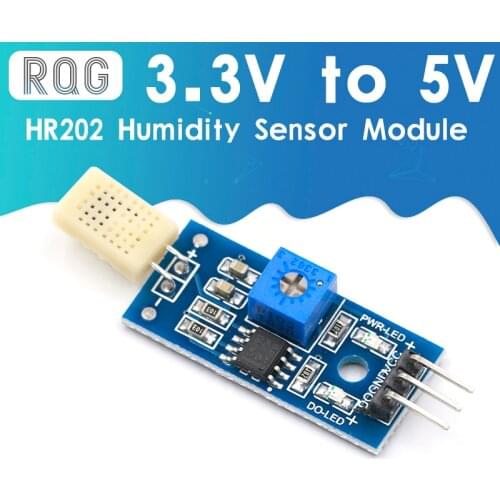 HR202 Humidity Sensor Module Humidity Testing Module Humidity Detection 3.3 V to 5 V