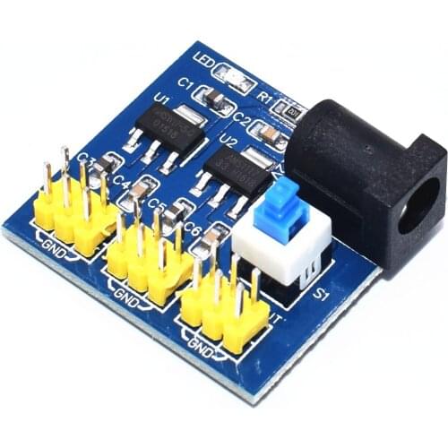 10PCS I83 3.3V 5V 12V Multi Output Voltage Conversion DC-DC 12V to 3.3V 5V 12V Power Module
