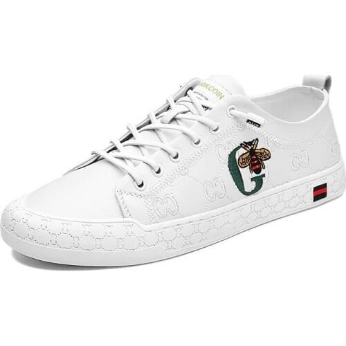 Men Leisure Shoes Trend White Outdoor Walking Sneakers Summer Comfortable Boots 2021 New Brand Luxury Designer 39-44 Euro