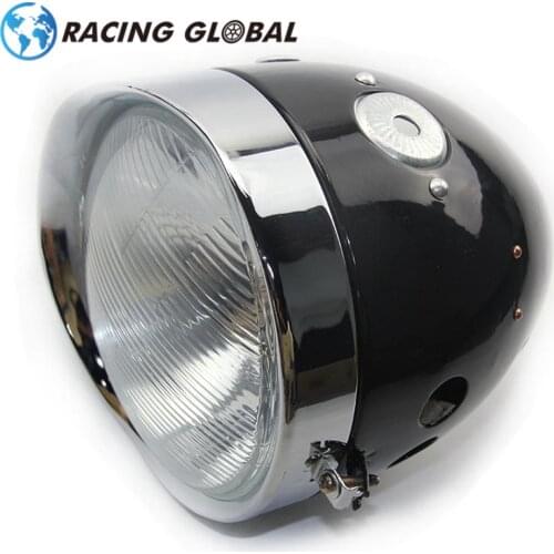 ALCON-Ural CJ-K750 Retro motorcycle Old stock original black color headlight comp case For BMW R50 R1 R12 R 71 M1