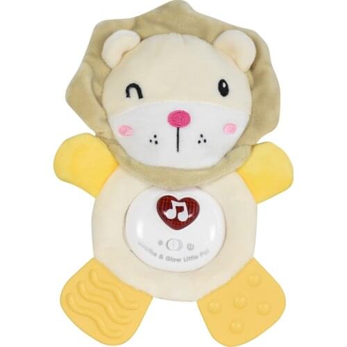 Plush baby toys-newborn baby musical toys for baby 0-36 Months - stuffed animal light up baby toys for infants