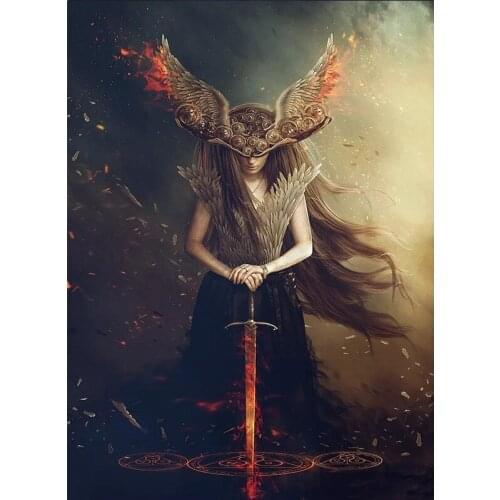 Full round/square Paintings Diamond Embroidery Angel goddess 5d New Crystal Diy diamond painting Diamond Mosaic decor gift E1635