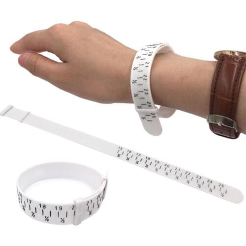 Bracelet Sizer Plastic Wristband Measuring Tool Bangle Jewelry Making Gauge Hand