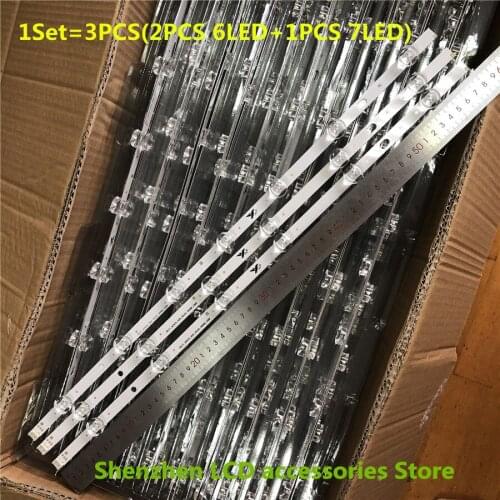 60Pieces/lot 6/7 LED LED backlight strip Replacement for LG TV 32LN540FD 32LN550FD Innotek POLA2.0 32 A B type 59CM 100%NEW