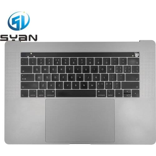 SYan Original For Macbook Retina Pro A1990 Top Case Topcase US Keyboard Backlight Trackpad Loudspeaker Touchbar Battery 2018