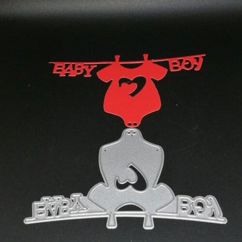 Lovely baby clothes Metal Cutting Dies Stencils for DIY Scrapbooking/photo album Decorative Embossing DIY Paper Cards