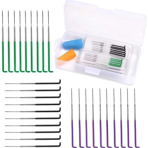 LMDZ 34PCS Felt Craft Needles Wool Felting Needles Tool Kits Pin Needle Felting Starter Kit With Fingercots For DIY Felting Wool