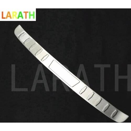 High Quality For Toyota Corolla 2014 2015 2016 2017 Stainless Steel Rear Trunk Bumper Protector Rear Scuff Plate Rear Door Sill