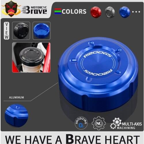 Rear Brake Master Cylinder Fluid Reservoir Cover For BMW R1200GS LC 2013-2020 R 1200 GS LC Adv 2014-2020 R1200 GS LC Adventure