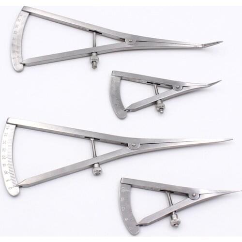 1Pcs Premium Dental Measuring Guage Castroviejo Caliper-Screw-Locking Self-Retaining
