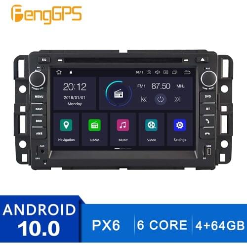 Android 10.0 Touchscreen For Hummer H2 2008-2011 GPS Navigation Multimedia Headunit CD DVD Player Mirror Link PX6 Stereo 4+64G